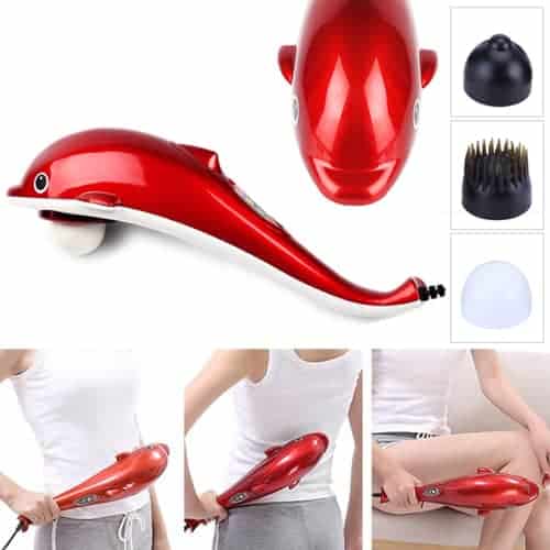 Portable Dolphin Full Body Handheld Massager MP2136F Supersavings