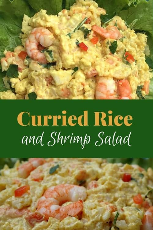 Cold Curried Rice And Shrimp Salad
