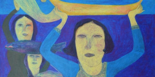 Ibrahim Al Mozain Palestinian Art Banner