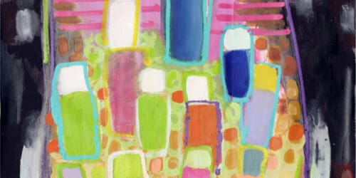 Colors of Life Palestinian Art Banner
