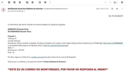 amazon pedido no entregado