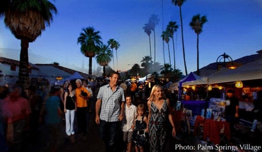 The weekly palm springs village fest