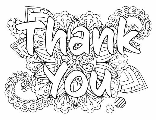 7 Free Printable Thank You Coloring Pages The Artisan Life Card template can be passed through any home printer on 8.5″x11″ or a4 sized paper. free printable thank you coloring pages