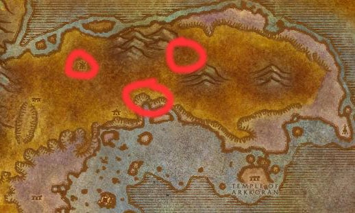 Azshara Legashi Satyr Map