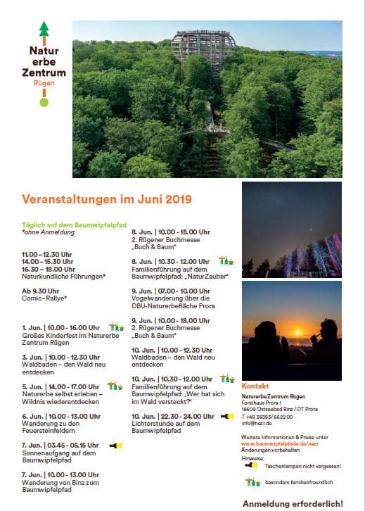 Treetop path Prora events-June 2019