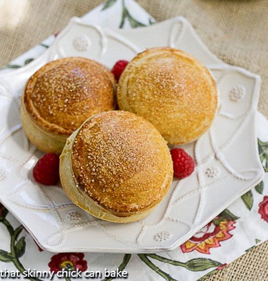 Raspberry Cream Cheese Brioche Pockets