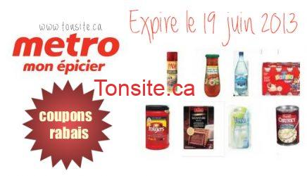 coupons-metro-monepicier Coupons rabais chez metro mon épicier!