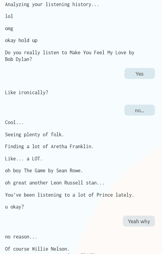 Snarky Free Bot Analyzes Your Taste In Music Hypebot Snarky Free Bot Analyzes Your Taste In Music Hypebot