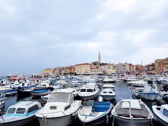 Rovinj, Croatia, Walking On Travels, boats in croatia