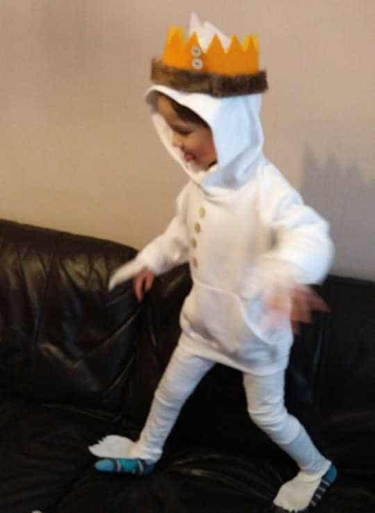 My son dressed as Max
