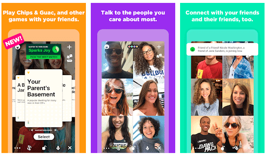 image of houseparty app