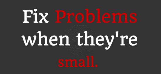 The 3 Simple Words to Better Managing Your Team 1 managing expectations means finding problems when they're small
