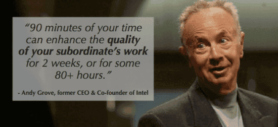 Why Quarterly Check-ins Don't Cut it and Contribute to Turnover 7 regular check-ins don't just stop turnover, they boost productivity as Andy Grove writes