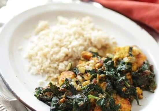 Easy Saag Paneer Recipe Single Serving One Dish Kitchen