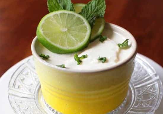 Lime Posset For One | One Dish Kitchen