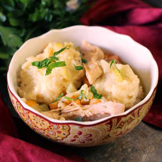 Easy Chicken And Dumplings Recipe One Dish Kitchen