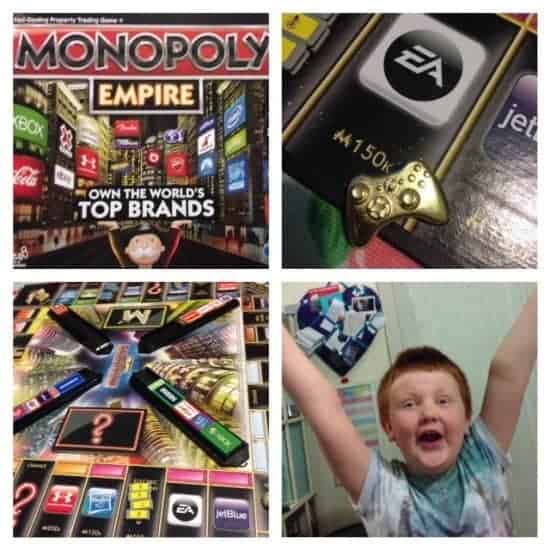 We love Monopoly empire because it's a quicker version of the old version that I loved when I was younger. It was always my favourite game but it's too slow for the kids so this is our compromise.