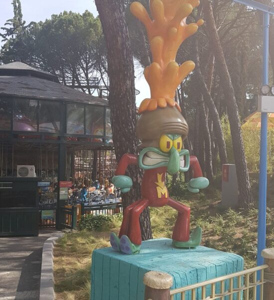 Figura de Calamardo en porexpan