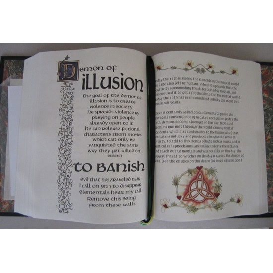Charmed Book of Shadows Spell Pages