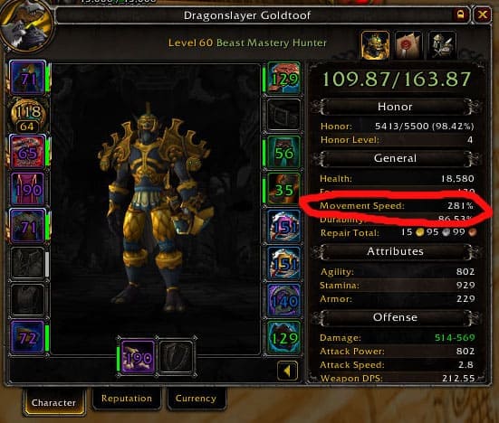 Movement Speed Guide - Get Over 200% Speed In Shadowlands 1 Shadowlands Movement Speed