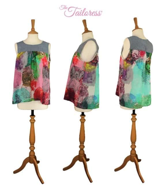 Eloise Ylos Mekko Pdf Ompelu Pattern Tailoress Materiaali on joustavaa kangasta (91 % polyamidia ja 9 % elastaania). eloise top dress pdf sewing pattern