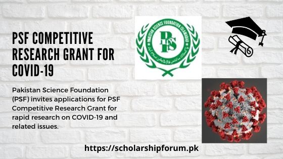 PSF-Competitive-Research-Grant-for-rapid-research-on-COVID-19