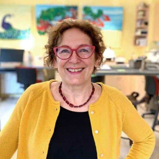 Mitarbeiterin Sabine Jänicke, Augenoptikermeisterin mit Weiterbildung für Low Vision