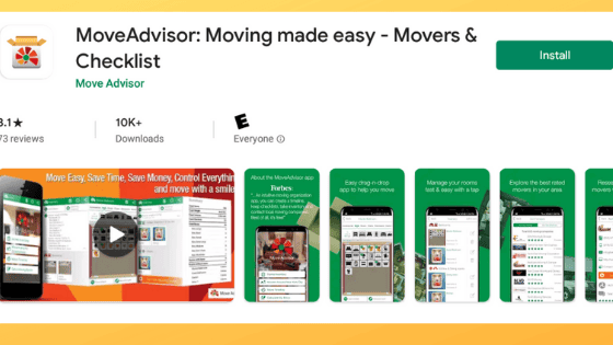 Move Advisor App