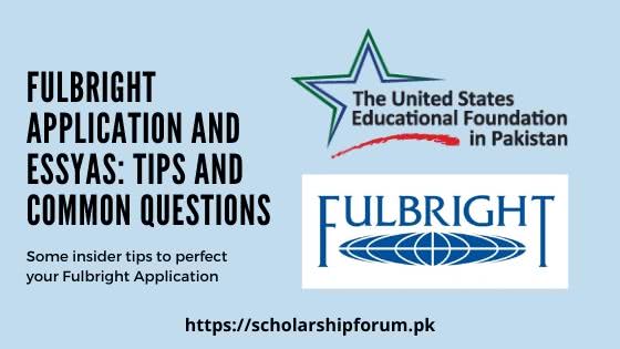 Fulbright Application Tips; SoP, and Essay Guidance