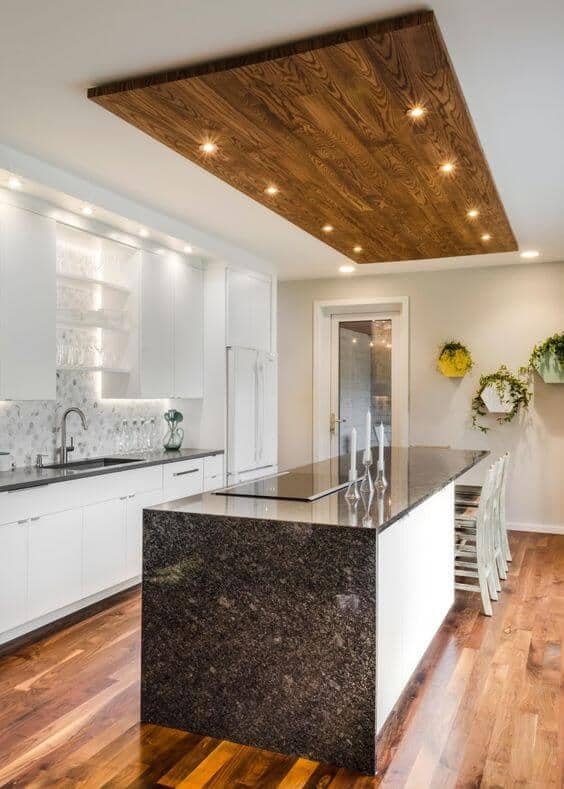 false ceiling design for kitchen