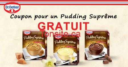 echantillon-dr-oetker-pudding-supreme-570 Coupon Pudding Suprême Dr. Oetker gratuit