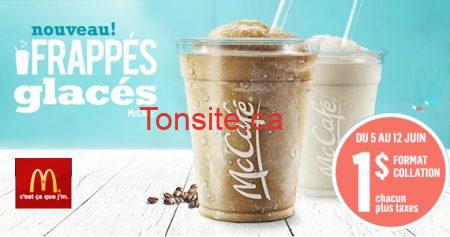 macdo-cupon McDonald’s : votre boisson McCafé pour 1$ seulement!