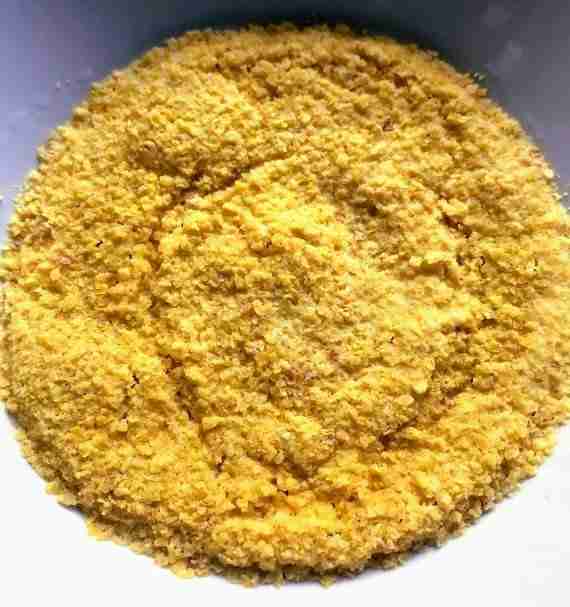 cooked ground lupin