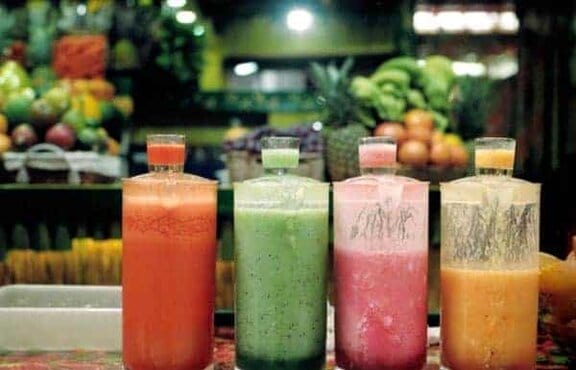 Cocktails de fruits et légumes pour maigrir