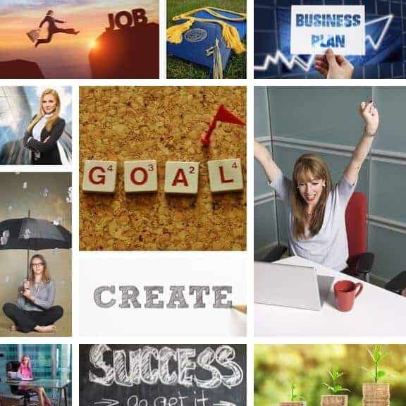 Vision Dream Board Career