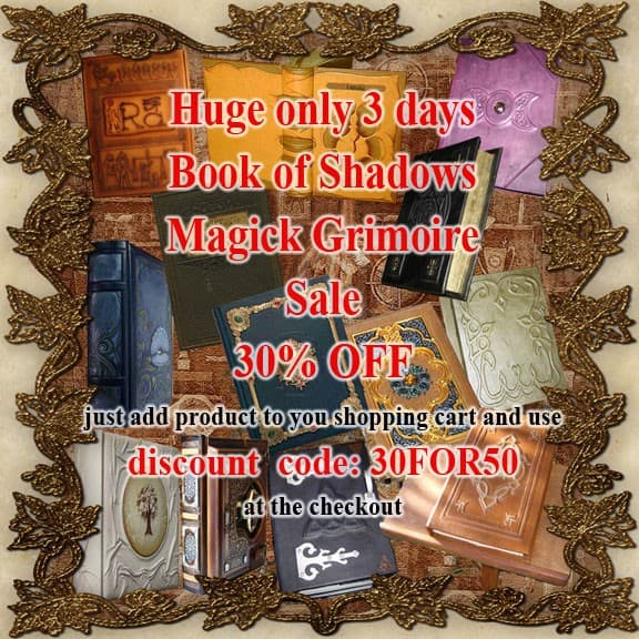 Book of Shadows Sale Book of Shadows for Sale