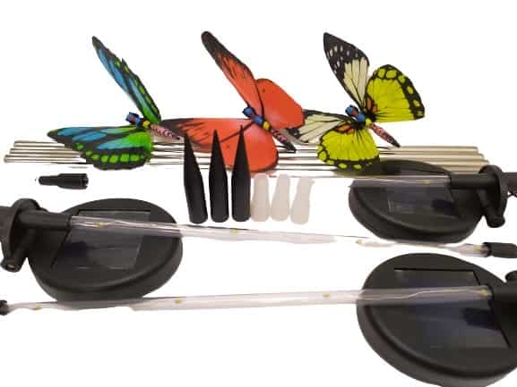 Image shows the included contents in a laid out fashion.