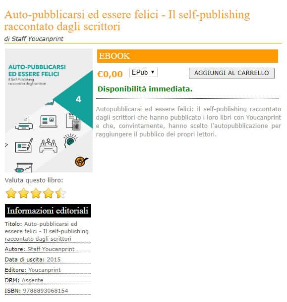 realizzare un ebook idoneo per Amazon