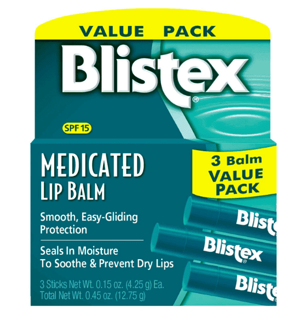 medicated lip balm with spf