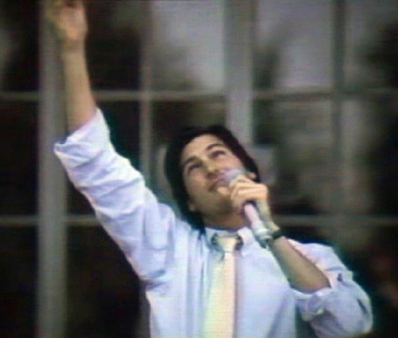 Steve Jobs celebrating Apple's IPO (1980) Steve Jobs celebrating Apple's IPO (1980)