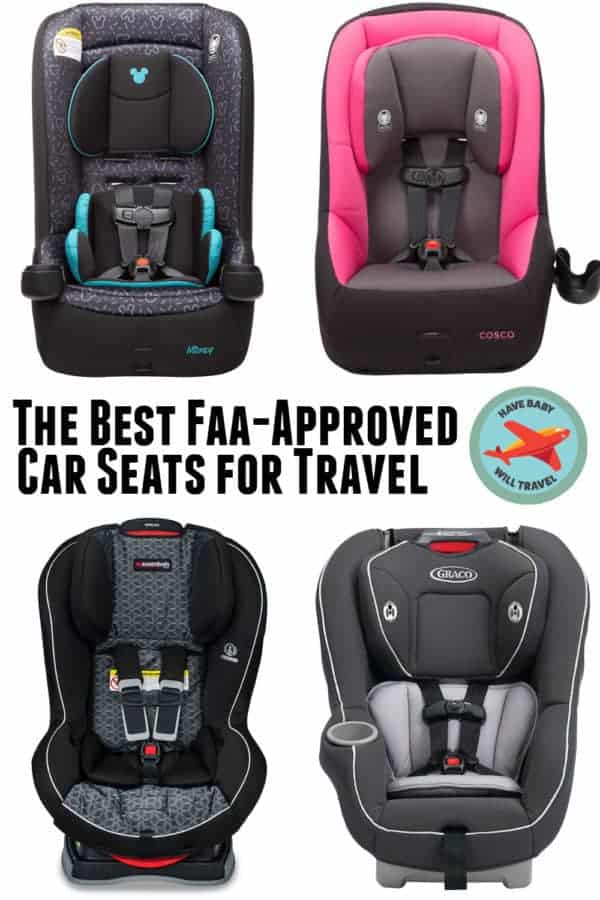 A look at the best FAA-approved car seats for travel.