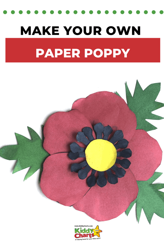 Make your own paper poppy