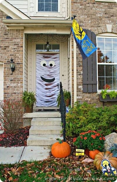 Halloween Mummy Door