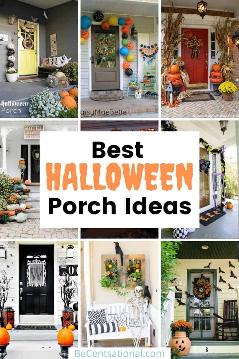 Halloween porch decor Ideas