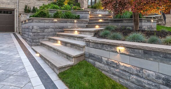 Riva Retaining Wall and Garden Wall Construction