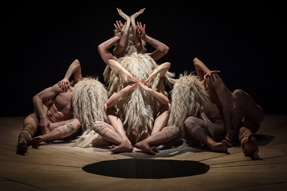 Scottish Dance Theatre in Damien Jalet's YAMA (photo: Brian Hartley)