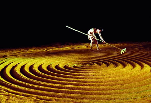 The final pattern of Songs of the Wanderers (photo: Yu-Hui-hung)