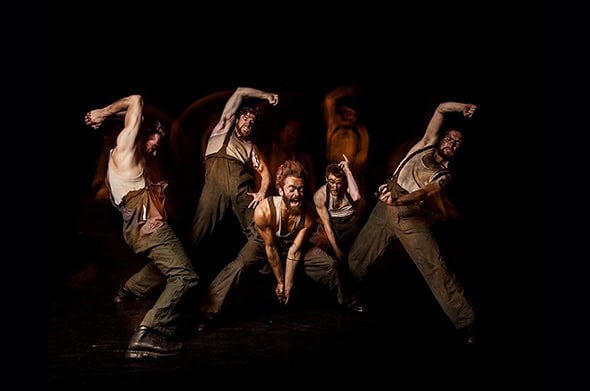 Gary Clarke Company in COAL (photo: Joe Armitage)