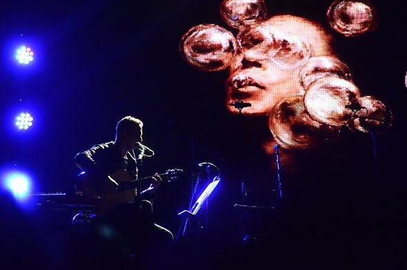 Nitin Sawhney at Royal Albert Hall (photo: Morah Geist)
