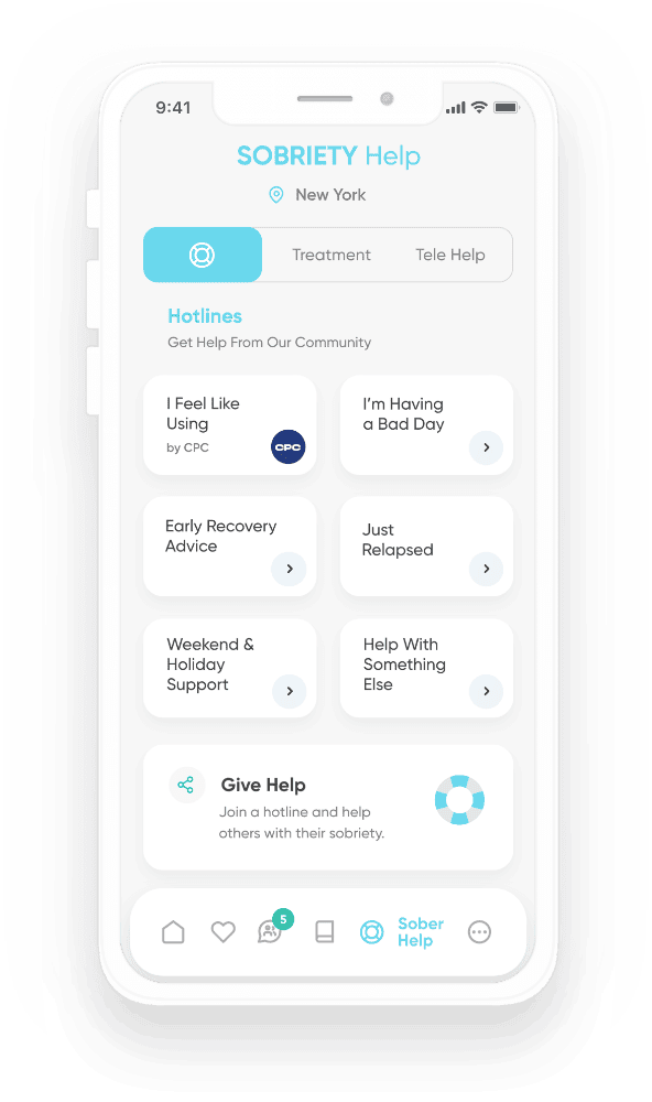 Sobriety Help - Reach out for Sobriety & Recovery Help